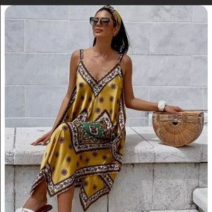 Zara handkerchief dress Medium